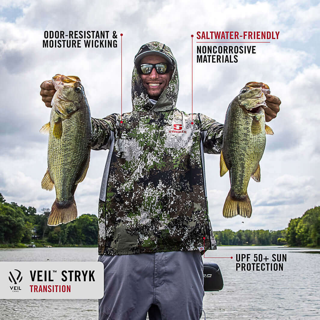 Striker Guardian Fishing Hoody With Gaiter Stryk Transition - Main Image