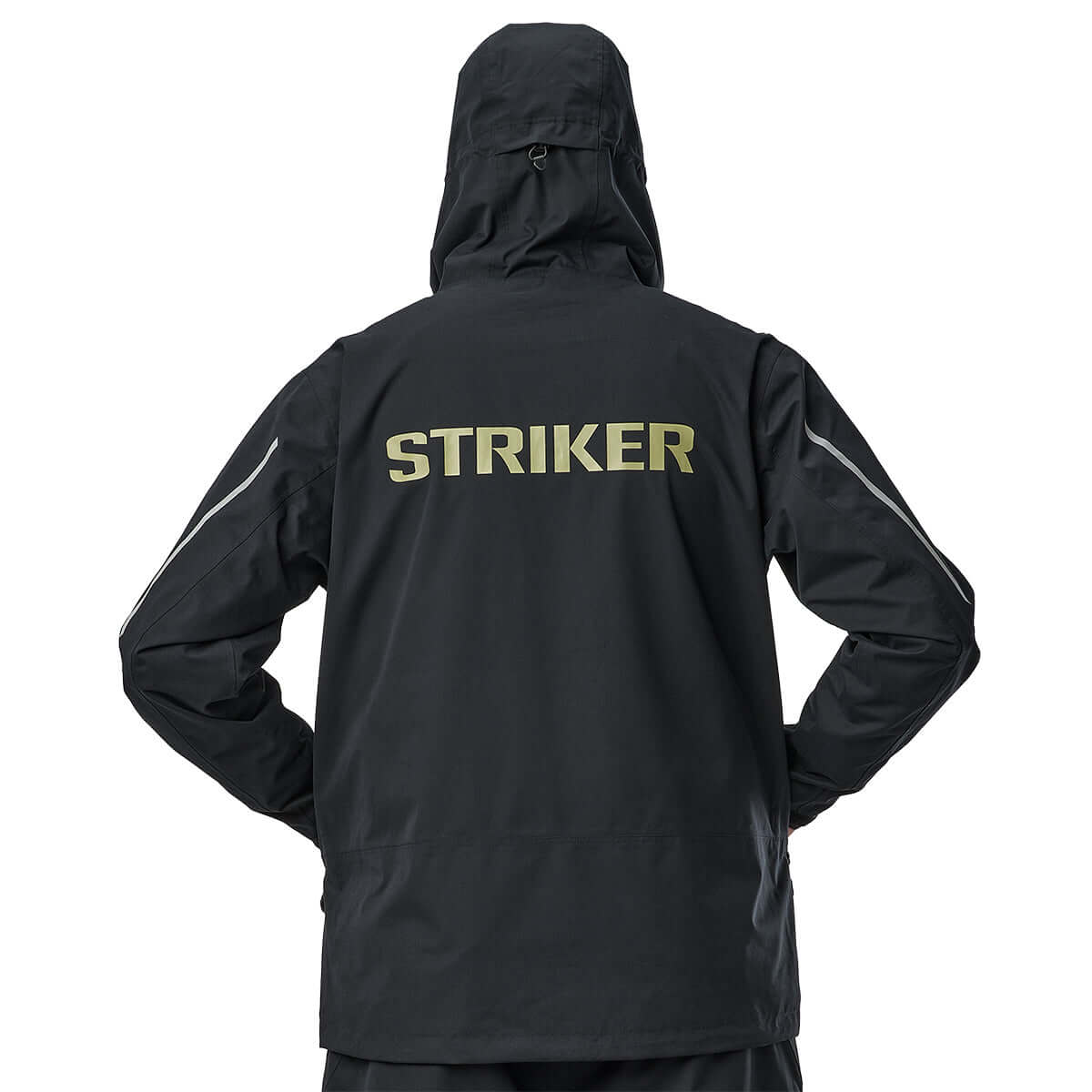 Striker | Vortex Rain Pullover - Black | Fishing Rainwear