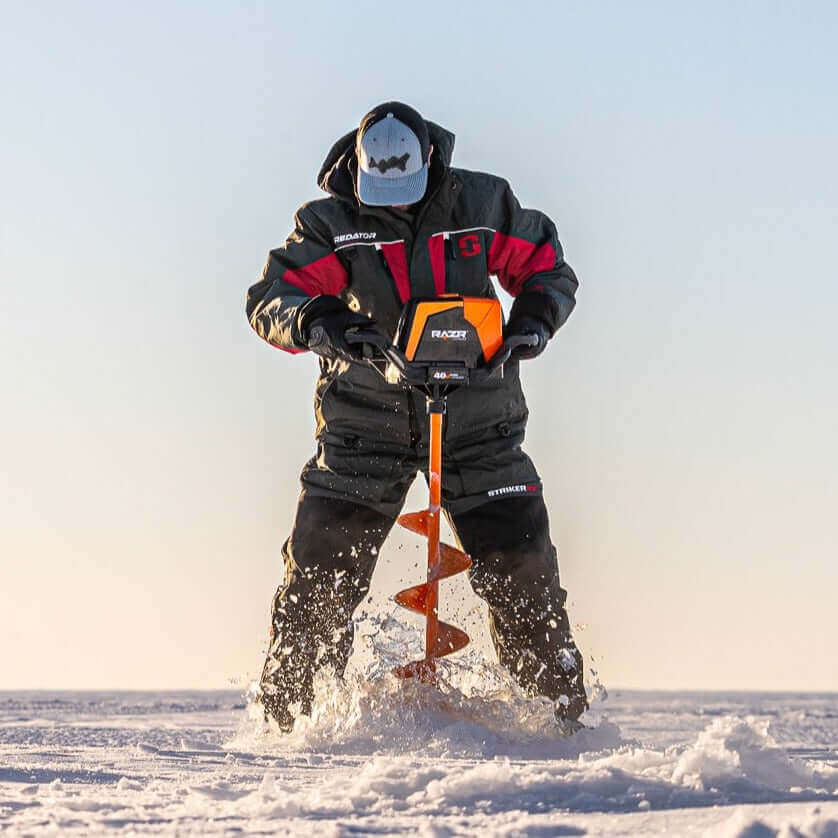 Insulated Bibs Ice Fishing Bibs And Jacket Striker Predator Ice
