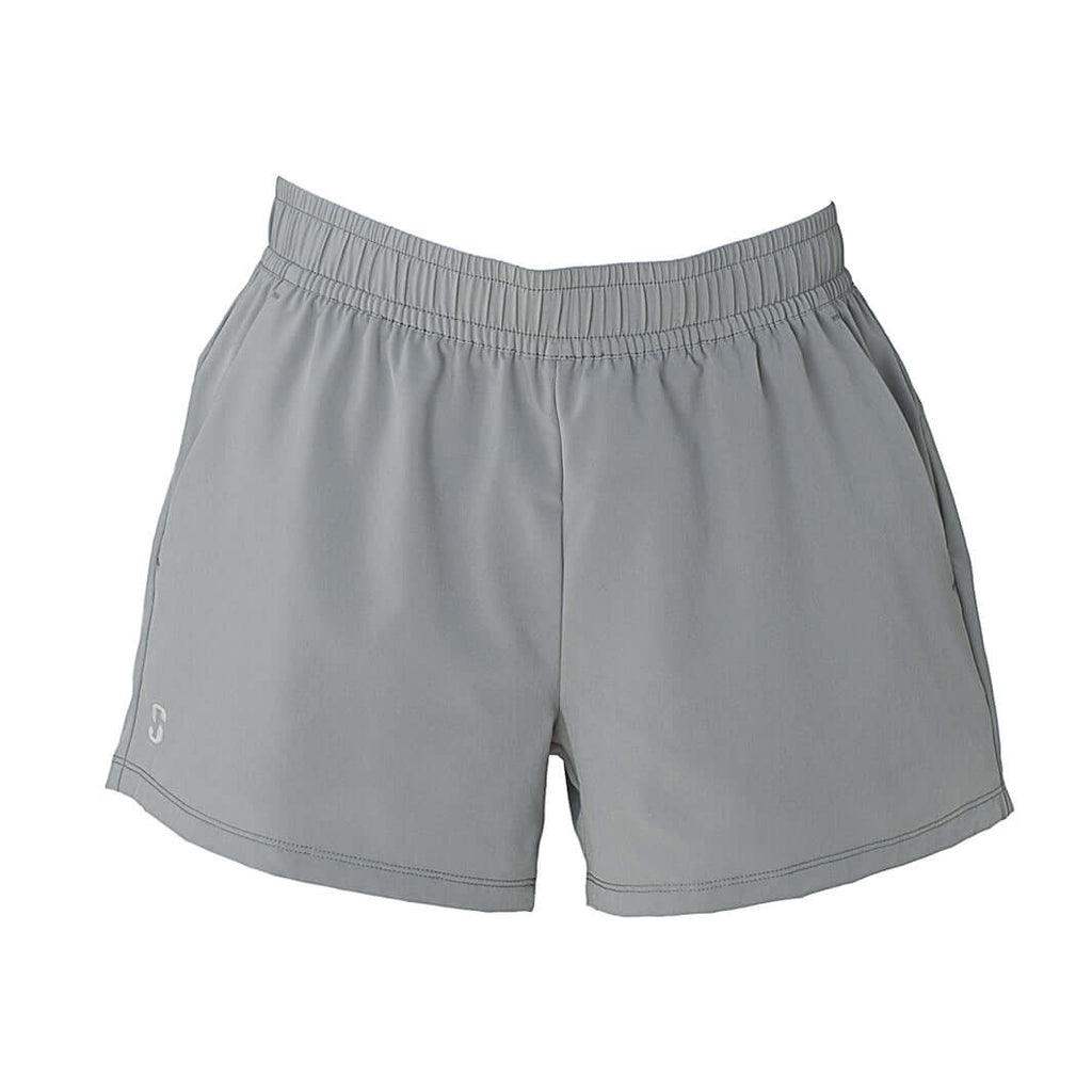 grey dress shorts women's Gray Women's High Waisted Pleated Dress Shorts for Business and Casual Lookbook Store